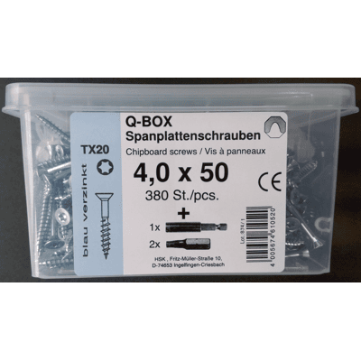 Reisser Schraubentechnik - Q200 TX 4.0x50 - 4.0x50 - TX - Tornillos Reisser Schraubentechnik - Q200 TX 4.0x50 - 4.0x50 - TX - Tornillos