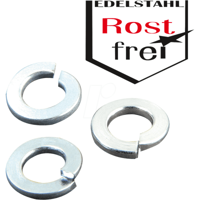 REISSER SCHRAUBENTECHNIK SFR-E 4-100 - Anillos de muelles, acero inoxidable A2, 4 mm, 100 piezas REISSER SCHRAUBENTECHNIK SFR-E 4-100 - Anillos de muelles, acero inoxidable A2, 4 mm, 100 piezas