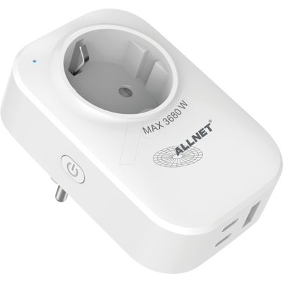 ALLNET ALL3079 - Switchable WLAN socket outlet, USB, with measurement ALLNET ALL3079 - Switchable WLAN socket outlet, USB, with measurement