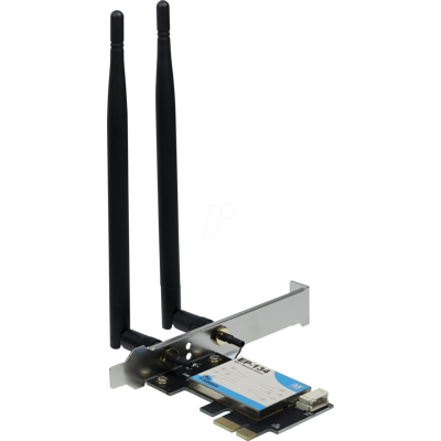 INTER-TECH IT88883059 - Adaptador WLAN, PCIe, 1800 Mbps INTER-TECH IT88883059 - Adaptador WLAN, PCIe, 1800 Mbps