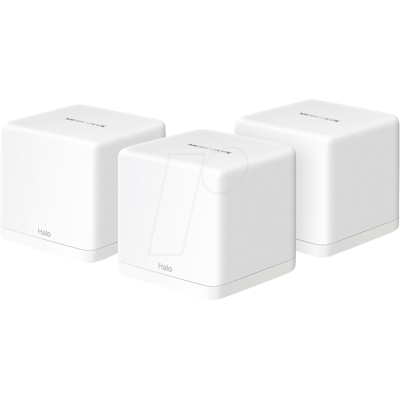 Sistema WiFi de malla para el hogar Mercusys H1500X - Pack de 3 Sistema WiFi de malla para el hogar Mercusys H1500X - Pack de 3