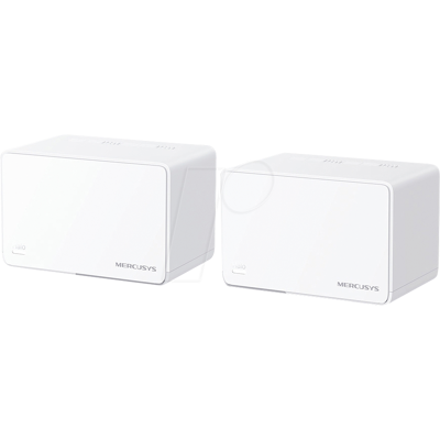 MERCUSYS MSYS H3000X2 - Sistema de malla WLAN, 2976 Mbps, 2 piezas MERCUSYS MSYS H3000X2 - Sistema de malla WLAN, 2976 Mbps, 2 piezas