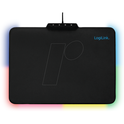 LOGILINK ID0155 - Alfombrilla de ratón, Gaming, con iluminación RGB- LOGILINK ID0155 - Alfombrilla de ratón, Gaming, con iluminación RGB-