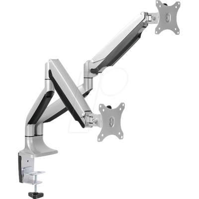 LOGILINK BP0043 - Soporte para Monitor, 2 Exhibiciones, 13" - 32", 525 mm, Montaje LOGILINK BP0043 - Soporte para Monitor, 2 Exhibiciones, 13" - 32", 525 mm, Montaje