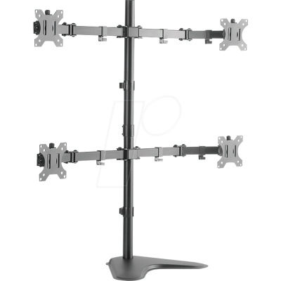 LOGILINK BP0046 - Soporte para monitor, 4 pantallas, 13" - 32", 399 mm, soporte LOGILINK BP0046 - Soporte para monitor, 4 pantallas, 13" - 32", 399 mm, soporte