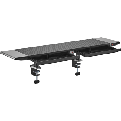 MYWALL MYW HT44L - Soporte para monitor, dos cajones, concentrador USB, fijaci&oacu MYWALL MYW HT44L - Soporte para monitor, dos cajones, concentrador USB, fijaci&oacu