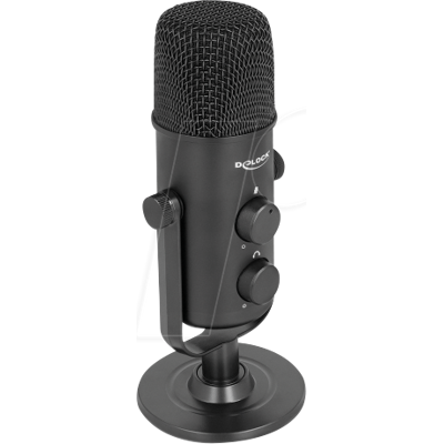 DELOCK 66822 - Doble cápsula multifuncional micrófono USB con con DELOCK 66822 - Doble cápsula multifuncional micrófono USB con con