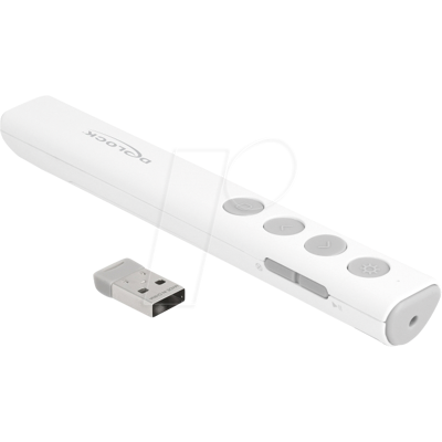 DELOCK 64251 - Presentador, radio, puntero láser, blanco DELOCK 64251 - Presentador, radio, puntero láser, blanco