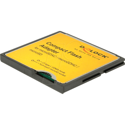 DELOCK 61795 - Lector de tarjetas, interno, Compact Flash, microSD DELOCK 61795 - Lector de tarjetas, interno, Compact Flash, microSD