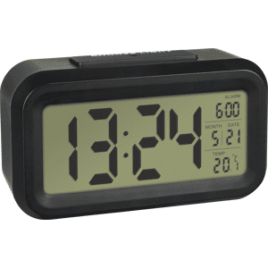 TFA DOSTMANN TFA 60201801 - Despertador digital con medición de temperatura TFA DOSTMANN TFA 60201801 - Despertador digital con medición de temperatura