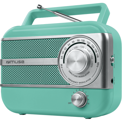 MUSE M-056 AG - Radio Pannier M-056 AG, turquesa MUSE M-056 AG - Radio Pannier M-056 AG, turquesa
