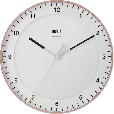 BRAUN BC17PW-DCF - Radio reloj de pared analógico, movimiento silencioso, 30 cm, bl BRAUN BC17PW-DCF - Radio reloj de pared analógico, movimiento silencioso, 30 cm, bl