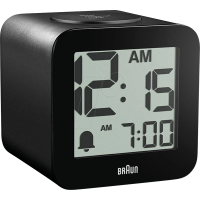 Braun BC25BP - Reloj despertador digital - Negro Braun BC25BP - Reloj despertador digital - Negro