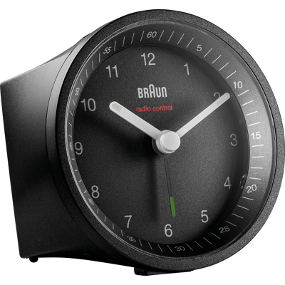 BRAUN BC07B-DCF - Despertador de radio negro BRAUN BC07B-DCF - Despertador de radio negro