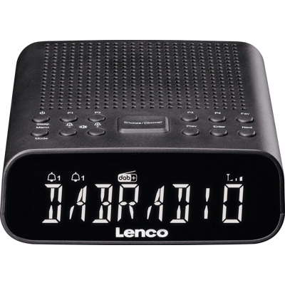 LENCO CR-606BK - Radio despertador DAB+/FM, pantalla LCD, Bluetooth LENCO CR-606BK - Radio despertador DAB+/FM, pantalla LCD, Bluetooth