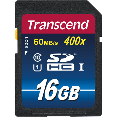 TRANSCEND TS16GSDU1 - Tarjeta de memoria SDHC de 16 GB, clase 10 (Premium) TRANSCEND TS16GSDU1 - Tarjeta de memoria SDHC de 16 GB, clase 10 (Premium)
