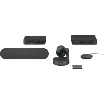 LOGITECH RALLY S - Sistema de videoconferencia, 4K Ultra-HD, incluye altavoces, mic LOGITECH RALLY S - Sistema de videoconferencia, 4K Ultra-HD, incluye altavoces, mic