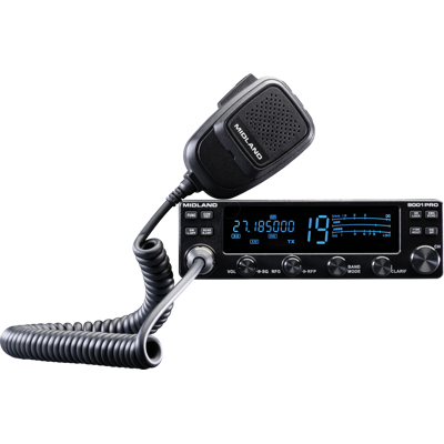 MIDLAND 8001 PRO - Radio CB, VOX, 4 Watt AM/FM MIDLAND 8001 PRO - Radio CB, VOX, 4 Watt AM/FM