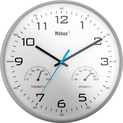 MEBUS 16182 - Reloj de pared - Diseño moderno - 30cm MEBUS 16182 - Reloj de pared - Diseño moderno - 30cm