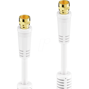 SON SATC020-020 - Cable de conexión SONERO SAT, conector F, ferrita, 2,00 m SON SATC020-020 - Cable de conexión SONERO SAT, conector F, ferrita, 2,00 m