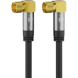 GOOBAY 70567 - Cable de conexión de antena (F) (tipo 135 dB) 4x apantall GOOBAY 70567 - Cable de conexión de antena (F) (tipo 135 dB) 4x apantall