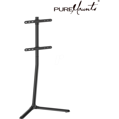 PUREMOUNTS PM-TVS-40 - Soporte de TV, 32" - 72", altura ajustable, hasta 40 kg, negro PUREMOUNTS PM-TVS-40 - Soporte de TV, 32" - 72", altura ajustable, hasta 40 kg, negro