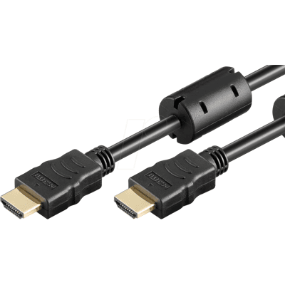 GOOBAY 61304 - Conector macho/macho de cable HDMI, ferritas, 4K 60 Hz 10 m GOOBAY 61304 - Conector macho/macho de cable HDMI, ferritas, 4K 60 Hz 10 m