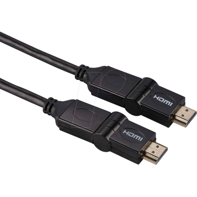 HAMA 182015 - HDMI Kabel, 4K 60 Hz, Rotation, 1,5m HAMA 182015 - HDMI Kabel, 4K 60 Hz, Rotation, 1,5m
