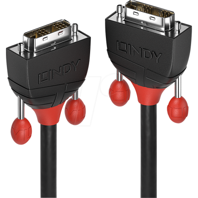LINDY 36258 - Monitor de cable DVI-D de enlace único de 5,0 m LINDY 36258 - Monitor de cable DVI-D de enlace único de 5,0 m