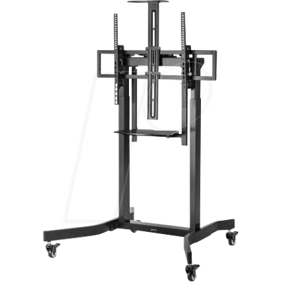 MANHATTAN 462716 - Soporte de TV en ruedas, 37" a 70", máximo 70 kg, negro MANHATTAN 462716 - Soporte de TV en ruedas, 37" a 70", máximo 70 kg, negro