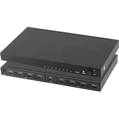 Shiverpeaks Profesional - Distribuidor HDMI 1x8 - Cable de Video Shiverpeaks Profesional - Distribuidor HDMI 1x8 - Cable de Video
