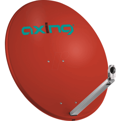 AXING SAA80-03 - Espejo SAT, aluminio, 80 cm, rojo ladrillo AXING SAA80-03 - Espejo SAT, aluminio, 80 cm, rojo ladrillo