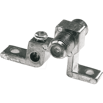 AXING CFA 7-00 - Conector F, conector hembra F, para montaje en pared AXING CFA 7-00 - Conector F, conector hembra F, para montaje en pared