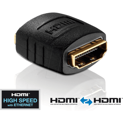 Purelink PI020 Interruptor de Género HDMI - Negro - 4K Purelink PI020 Interruptor de Género HDMI - Negro - 4K