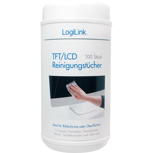 LOGILINK RP0003 - Paños de limpieza para pantallas TFT, LCD y plasma LOGILINK RP0003 - Paños de limpieza para pantallas TFT, LCD y plasma