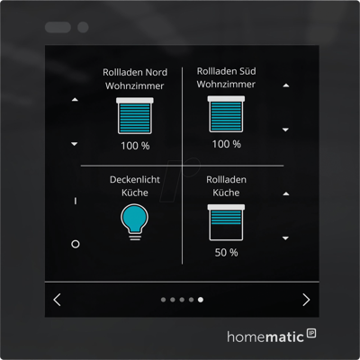 HOMEMATIC IP HMIP WGD - Pantalla de cristal HOMEMATIC IP HMIP WGD - Pantalla de cristal