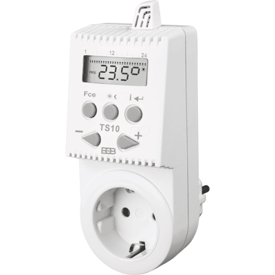 Electrobock TS10 Termostato programable de habitación - 16A Electrobock TS10 Termostato programable de habitación - 16A