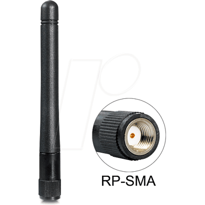 DELOCK 88394 - ANTENA WLAN, RP-SMA DELOCK 88394 - ANTENA WLAN, RP-SMA