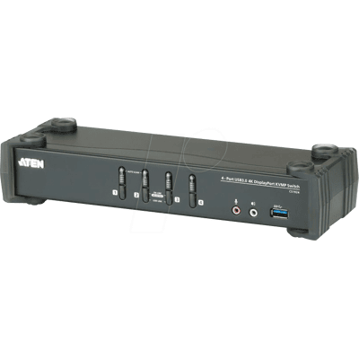 ATEN CS1924 - 4 puertos USB 3,0 4K DisplayPort KVM Switch ATEN CS1924 - 4 puertos USB 3,0 4K DisplayPort KVM Switch