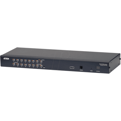 ATEN KH1516A - Conmutador KVM de 16 puertos a través de Cat.5, VGA, USB, PS/2 ATEN KH1516A - Conmutador KVM de 16 puertos a través de Cat.5, VGA, USB, PS/2