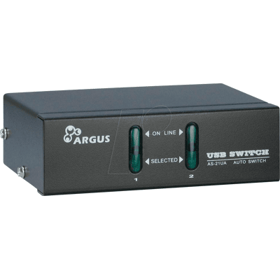 Inter-Tech KVM-AS-21UA - Switch KVM 2 puertos, VGA, USB Inter-Tech KVM-AS-21UA - Switch KVM 2 puertos, VGA, USB