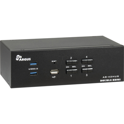 INTER-TECH IT88887412 - Conmutador KVM de 4 puertos, HDMI INTER-TECH IT88887412 - Conmutador KVM de 4 puertos, HDMI