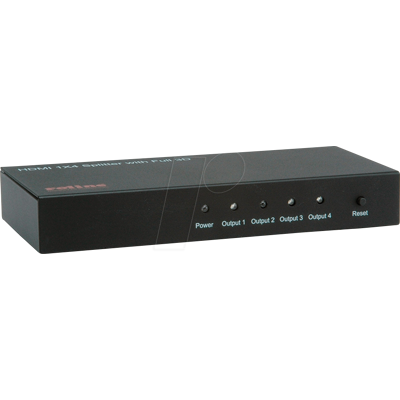ROLINE 14013553 - Divisor HDMI, 4 puertos ROLINE 14013553 - Divisor HDMI, 4 puertos