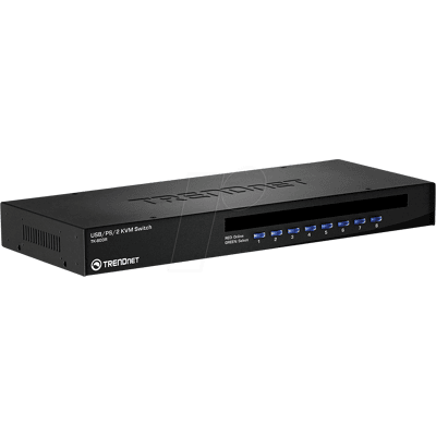 TRENDNET TRN TK-803R - Conmutador KVM de 8 puertos TRENDNET TRN TK-803R - Conmutador KVM de 8 puertos