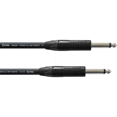 CPL 1,5 PP 25 - CORDIAL 6,3 mm mono jack, mono jack, 1,50m CPL 1,5 PP 25 - CORDIAL 6,3 mm mono jack, mono jack, 1,50m