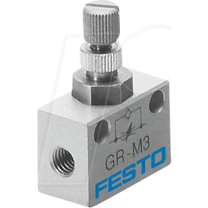 FESTO 15899 - Válvula de retención del acelerador, 29,5 -> 26 l/ FESTO 15899 - Válvula de retención del acelerador, 29,5 -> 26 l/