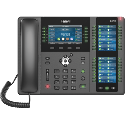 FANVIL X210 V2 - Teléfono IP, PoE. Gigabit, 20 líneas SIP FANVIL X210 V2 - Teléfono IP, PoE. Gigabit, 20 líneas SIP
