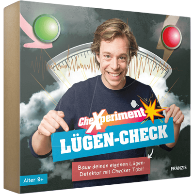 FRANZIS-VERLAG IS 9-631-67258-2 - CheXperiment (Checker Tobi) - Comprobación de mentiras FRANZIS-VERLAG IS 9-631-67258-2 - CheXperiment (Checker Tobi) - Comprobación de mentiras