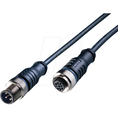 Cable sensor LED2WORK L2W 200100-01 - 5 m, conector M12, para luminarias 24V Cable sensor LED2WORK L2W 200100-01 - 5 m, conector M12, para luminarias 24V