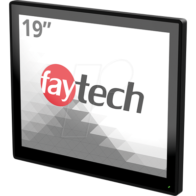 Monitor táctil Faytech FT19TMCAP - 48,26 cm, IP65, capacitivo Monitor táctil Faytech FT19TMCAP - 48,26 cm, IP65, capacitivo